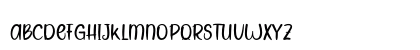 Trio Regular Lowercase Preview