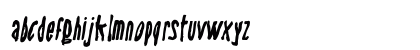 Steel Bold Italic Lowercase Preview