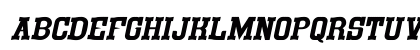 Glamour Wave Italic Regular Preview
