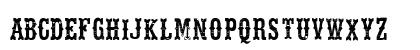 Hells Rider Decay Regular Lowercase Preview