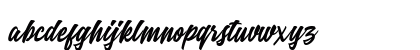 Ricefield Regular Lowercase Preview