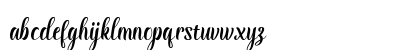 Bakin Regular Lowercase Preview