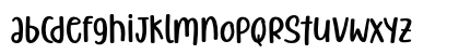 Christiany Regular Lowercase Preview