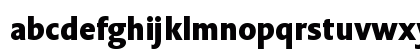 Flex ExtraBold Lowercase Preview