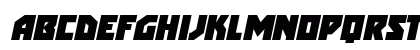 Arctic Guardian Italic Italic Lowercase Preview