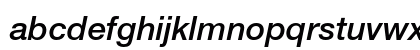 Helvetica Neue LT Pro 66 Medium Italic Preview