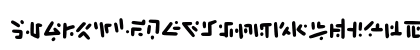 Verlanerand Medium Lowercase Preview