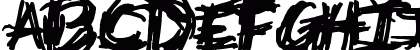 Deathtrap DEMO Regular Lowercase Preview