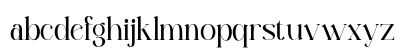 Permola Display Regular Lowercase Preview