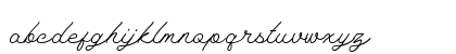 The Saily Regular Lowercase Preview
