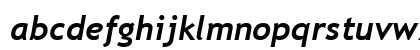 Trebuchet MS Bold Italic Lowercase Preview