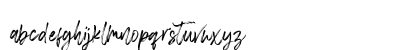 Chelistine Script Regular Lowercase Preview