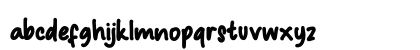 Macadamia Regular Lowercase Preview