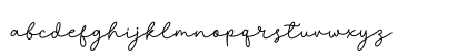 sheenline script Regular Lowercase Preview