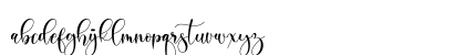 Boshela Regular Lowercase Preview
