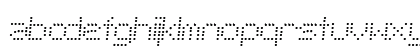 SF Telegraphic Light Bold Italic Lowercase Preview