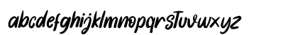 South Austria - Personal Use Italic Lowercase Preview