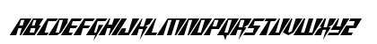 X-Racer Condensed Italic Condensed Italic Preview