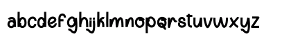 Enjoi Crafter Regular Lowercase Preview