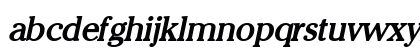 Chelsey BoldItalic Lowercase Preview