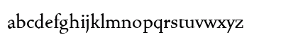 VendettaMedium Regular Lowercase Preview
