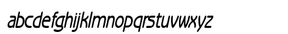 BeagleCondensed BoldItalic Lowercase Preview