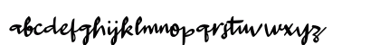 aAutoyesClosely Regular Lowercase Preview