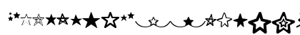 MF Star Dings Regular Lowercase Preview