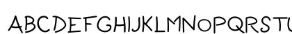Ranch CMX Sans Regular Lowercase Preview