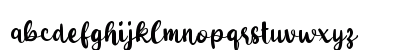 f Fricassee Regular Lowercase Preview