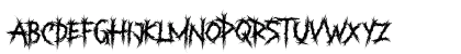 Ruthless Regular Lowercase Preview
