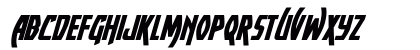 Yankee Clipper Expanded Italic Lowercase Preview