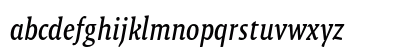 Malaga Narrow OT Reg Italic Preview