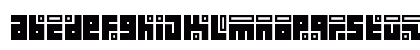 Kuficology Unica Regular Lowercase Preview