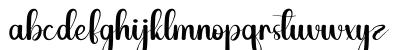 Baby Regular Lowercase Preview
