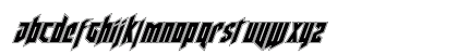 Deathshead Academy Italic Italic Lowercase Preview