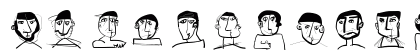 HarpersBizarre Regular Lowercase Preview