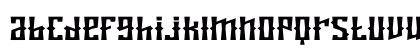 Wooden Bridge Regular Lowercase Preview