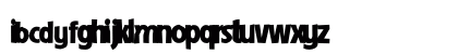 LHF American Sans Regular Regular Lowercase Preview