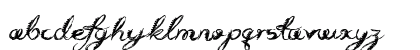 Holly Hood Regular Lowercase Preview