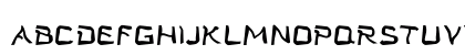 Twist Star Type Regular Lowercase Preview