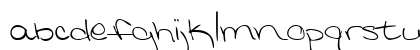 Ivy Hand Lowercase Preview