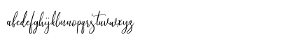 Athen Regular Lowercase Preview