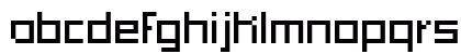 xpdr04 Regular Lowercase Preview
