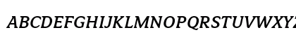 Avance Regular Italic Preview