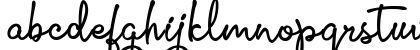 Glamour Girls Personal Use Regular Lowercase Preview