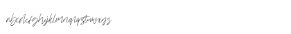 Williamson Regular Lowercase Preview