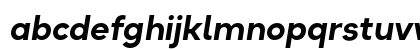 Okta Bold Italic Lowercase Preview