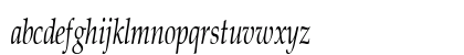 PaduaCondensed Italic Lowercase Preview