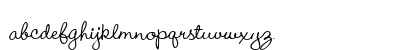 Wendy LP Regular Lowercase Preview